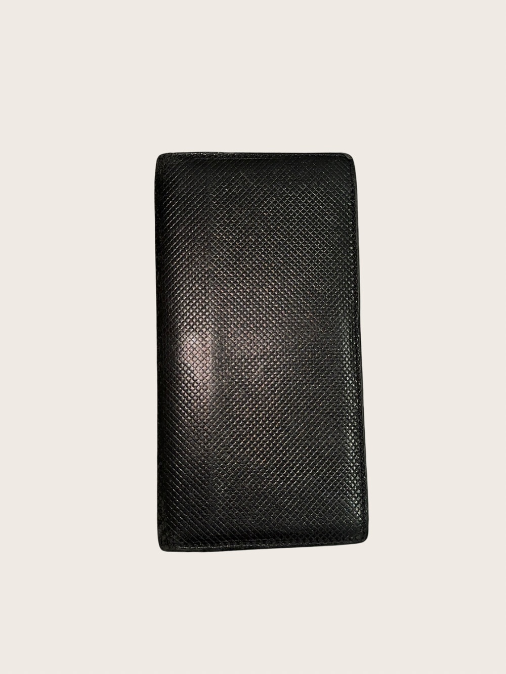 Bottega Veneta Black Leather Long Case - VINTAGE